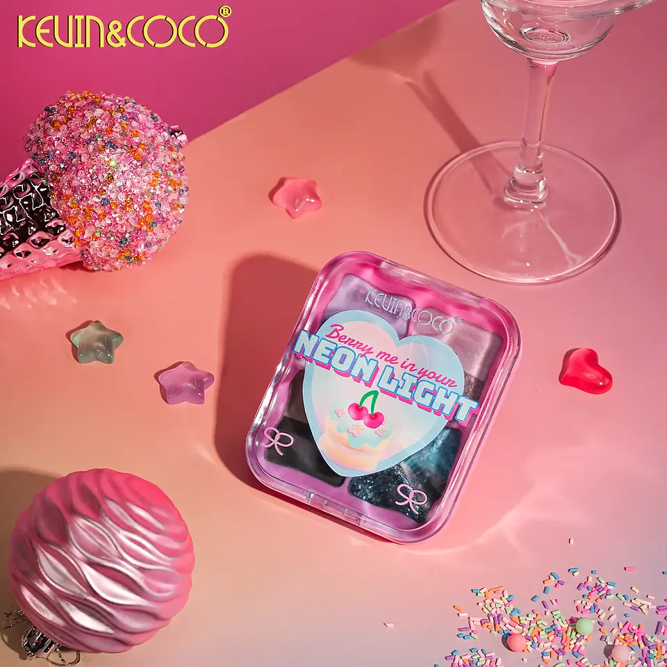 Paleta de sombras de ojos Neon Fantasy de 8 colores  2