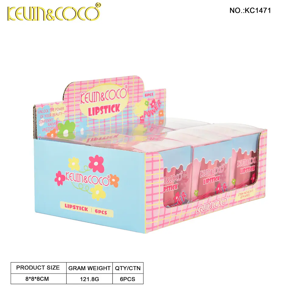 Kit de labiales Hanabi Mist Velvet KEVIN&COCO 2