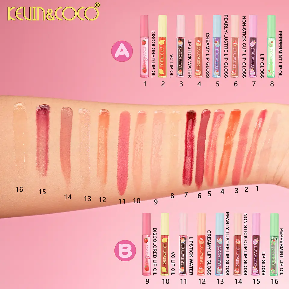 Brillo labial «Sweet Berries» KEVIN&COCO 4