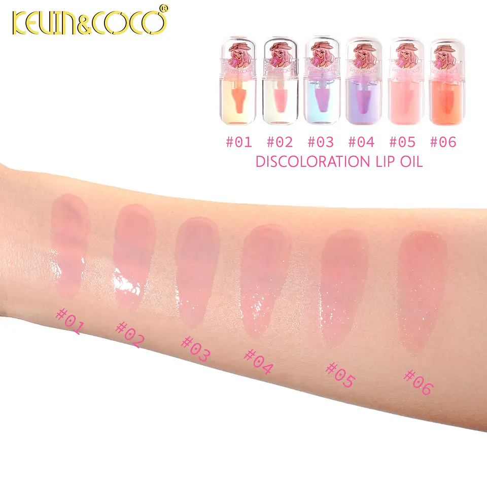 Aceite labial Animal Rhapsody que cambia de temperatura KEVIN&COCO 3