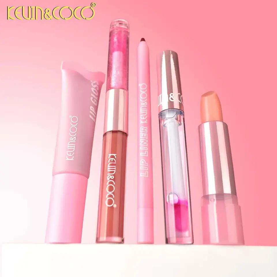 Set de brillo labial Pink Song - 6 unidades KEVIN&COCO 2