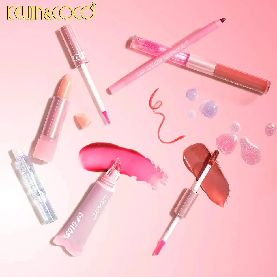 Set de brillo labial Pink Song - 6 unidades KEVIN&COCO 4