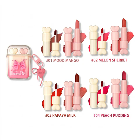 Kit de brillo labial y lápiz labial KEVIN&COCO
