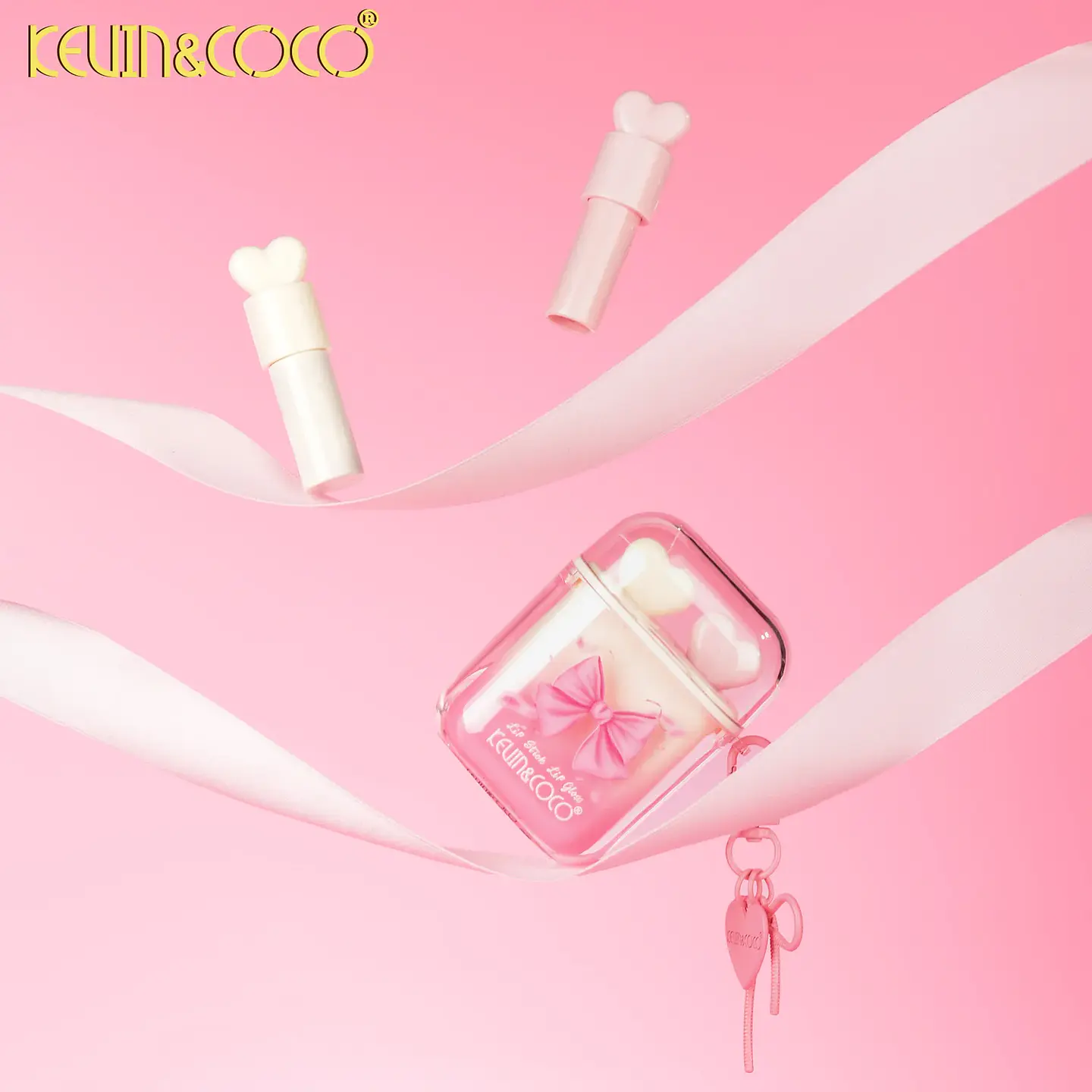 Kit de brillo labial y lápiz labial KEVIN&COCO 4