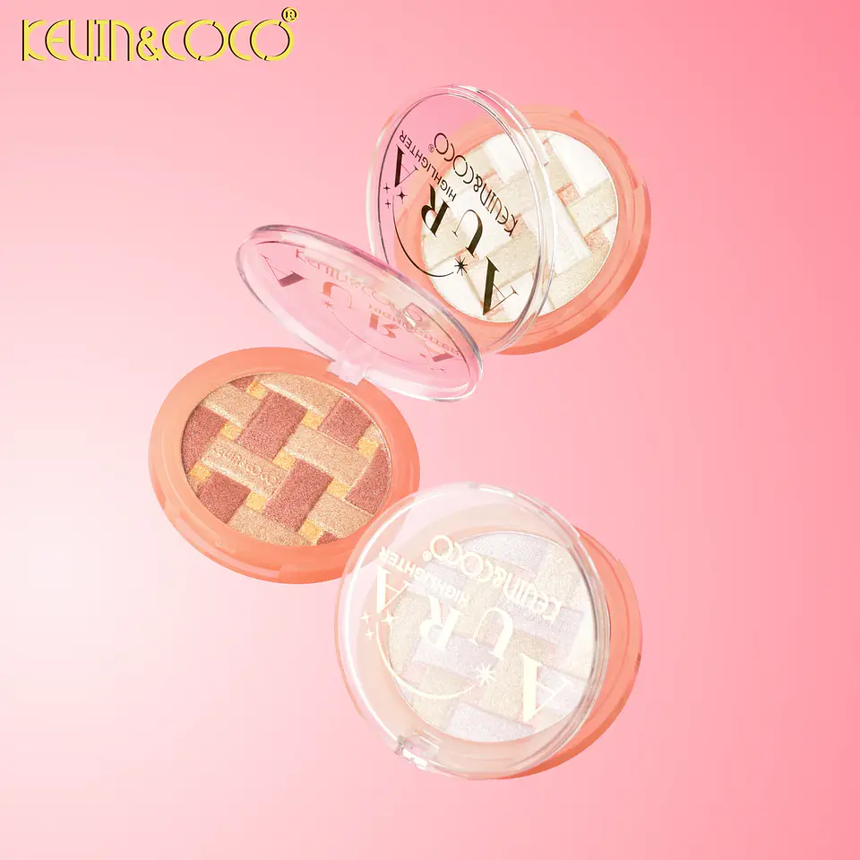 iluminadores Crystal Grid Luminous Highlighter Powder KEVIN&COCO 2