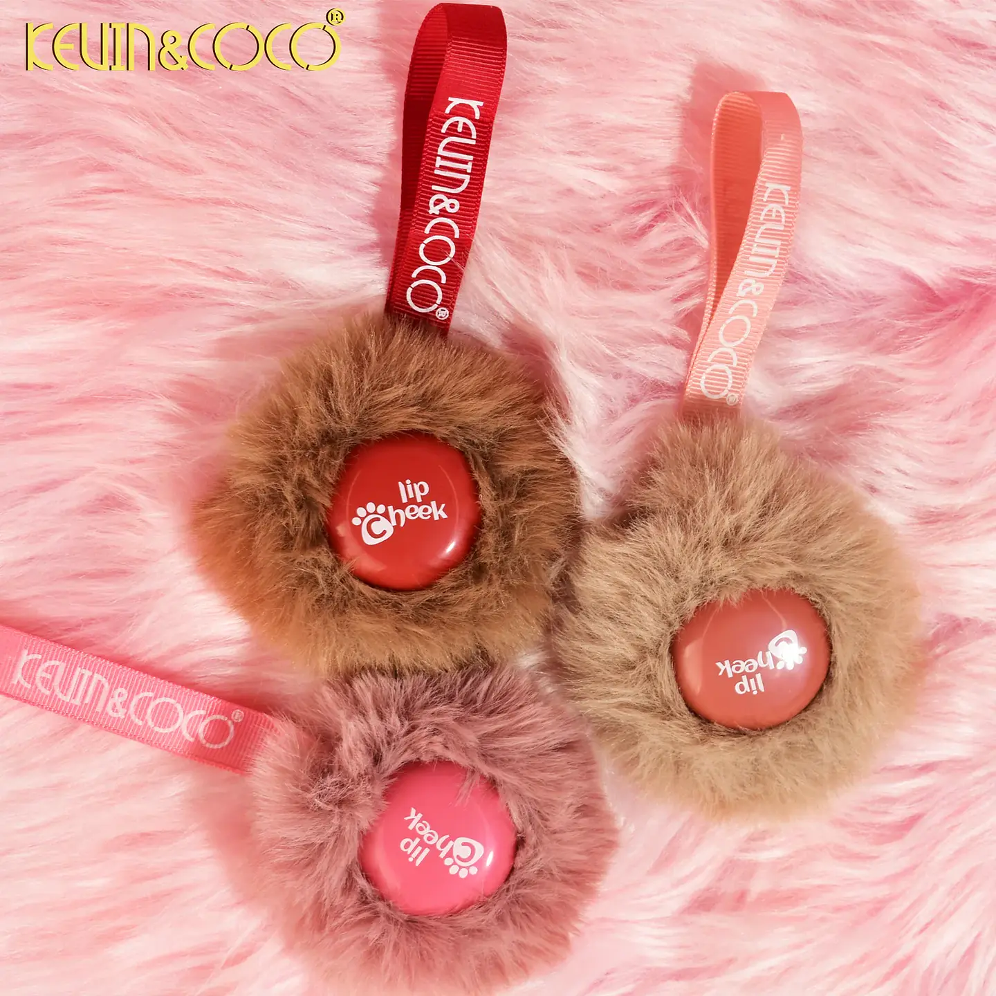 Crema de Labios y Mejillas Lip Cheek 3 Colores KEVIN&COCO 2
