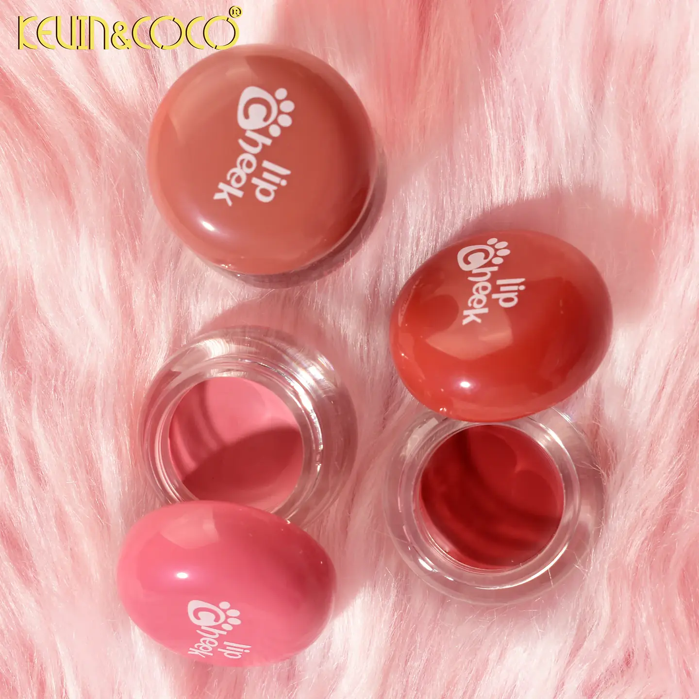 Crema de Labios y Mejillas Lip Cheek 3 Colores KEVIN&COCO 3