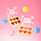 paleta de colorete y contorno en crema Blooming Sweetheart 6 en 1 KEVIN&COCO - Miniatura 4