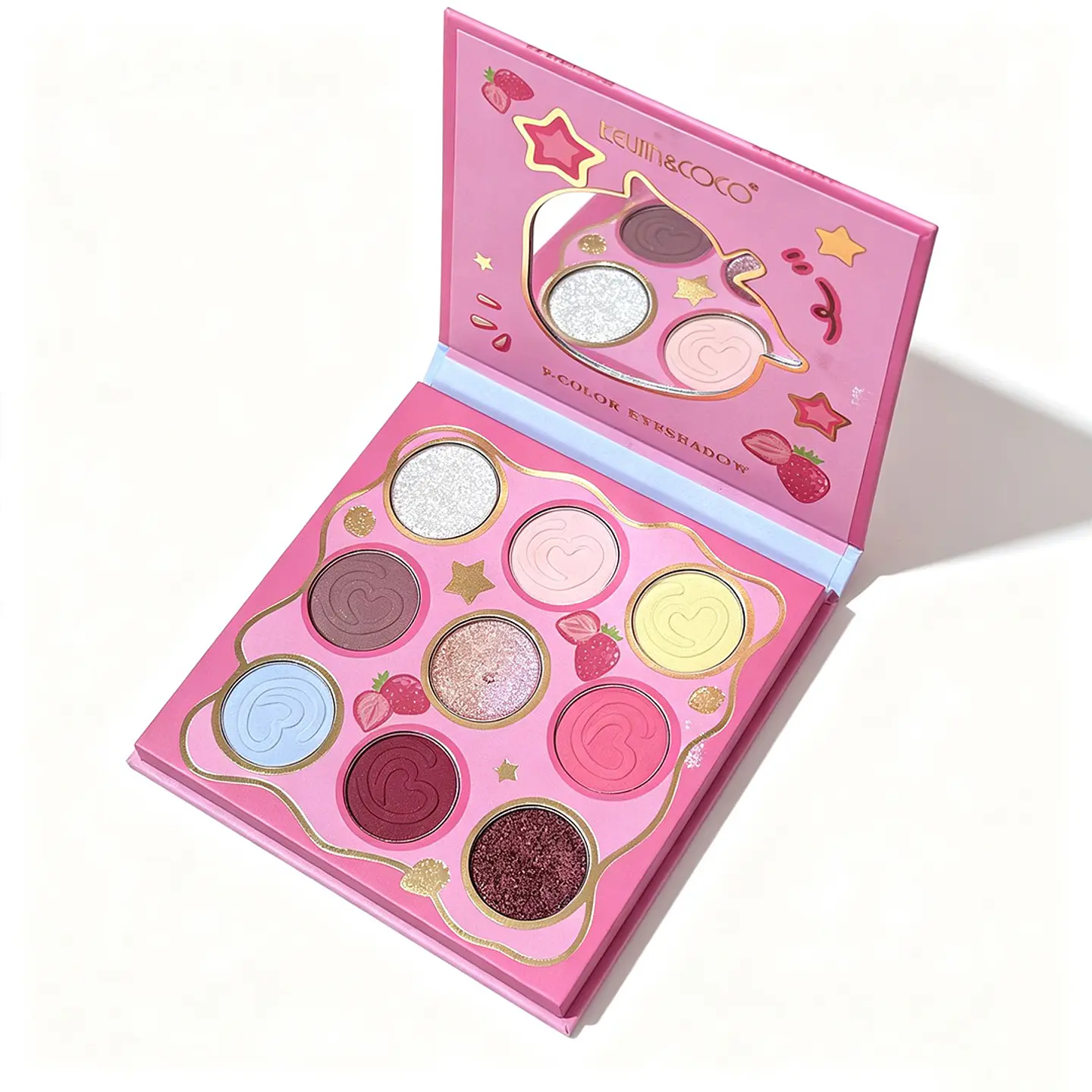 Paleta de Sombras Serie Amazing Music de 9 Colores KEVIN&COCO  2
