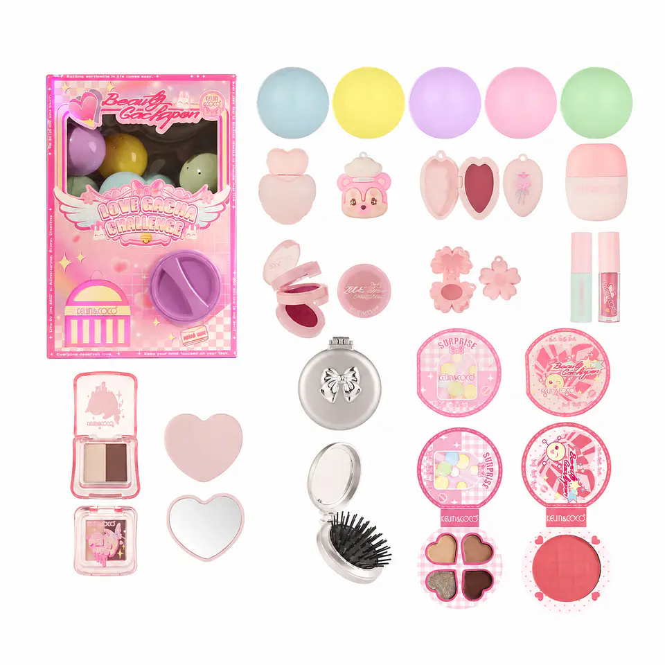 Set de maquillaje Gacha PK del concurso Heartbeat Gacha 1