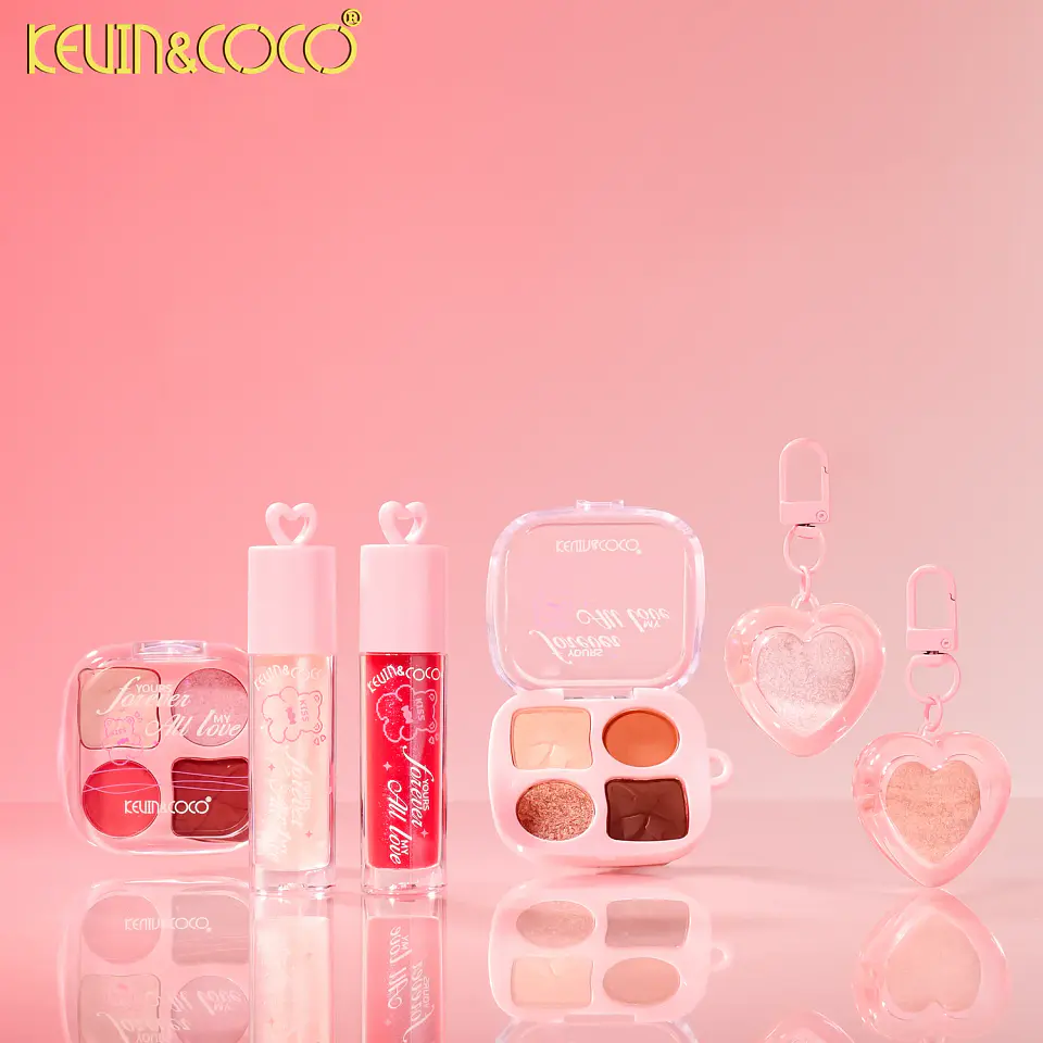 Set Sweetheart Catcher (Sombra de ojos + Brillo de labios + Colorete)  2