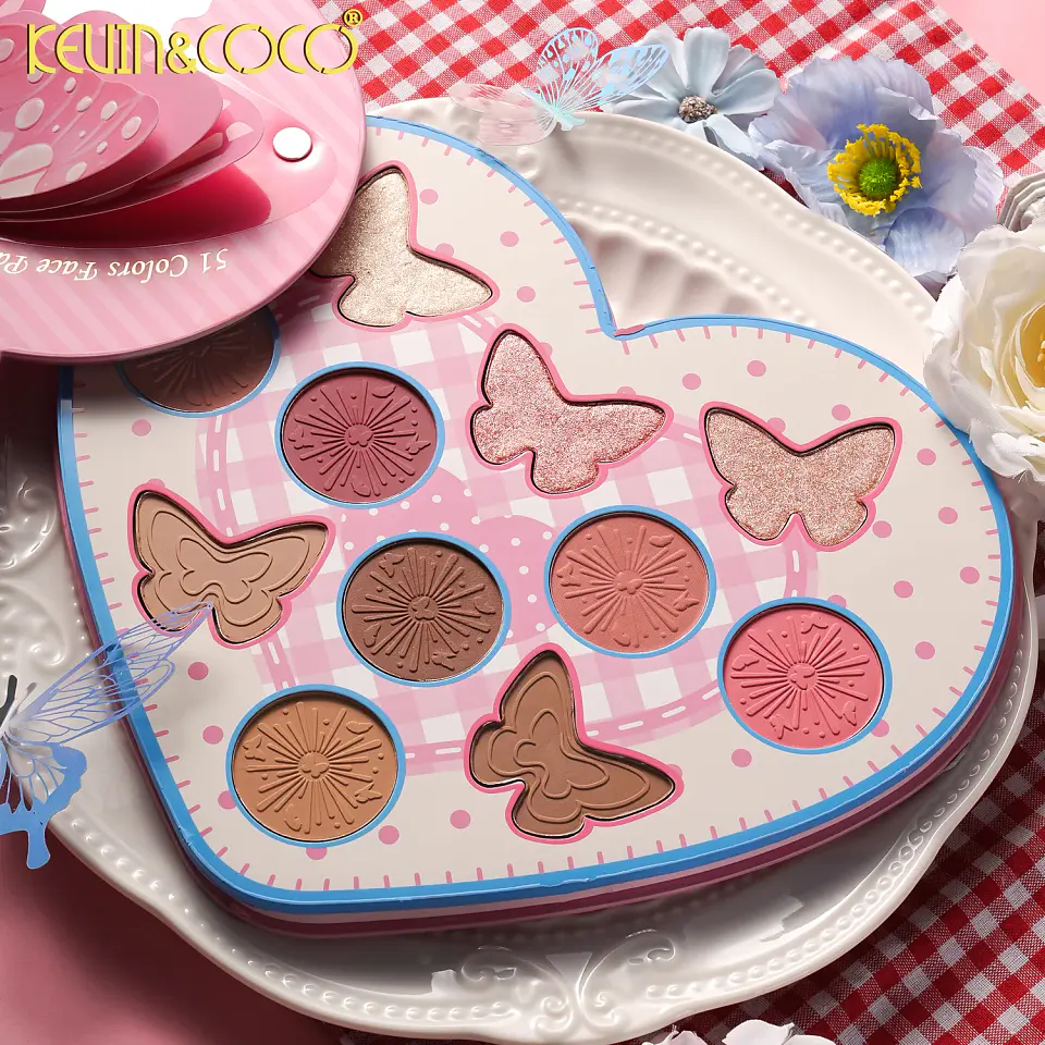Paleta de sombras de ojos Butterfly Dance Spinning Paper 6