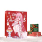 Calendario Advent Rojo Feliz Navidad - thumbnail 1