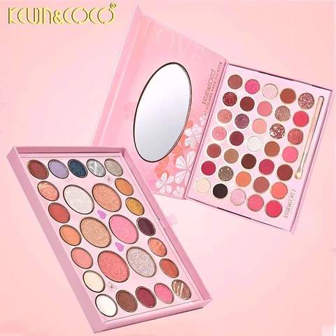 set de sombras de ojos + brocha 