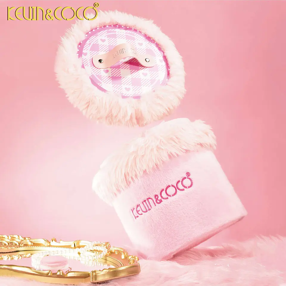 Organizador de Maquillaje Peluche Pink Fluffy - Kevin & Coco (Ref. KC1353) 1