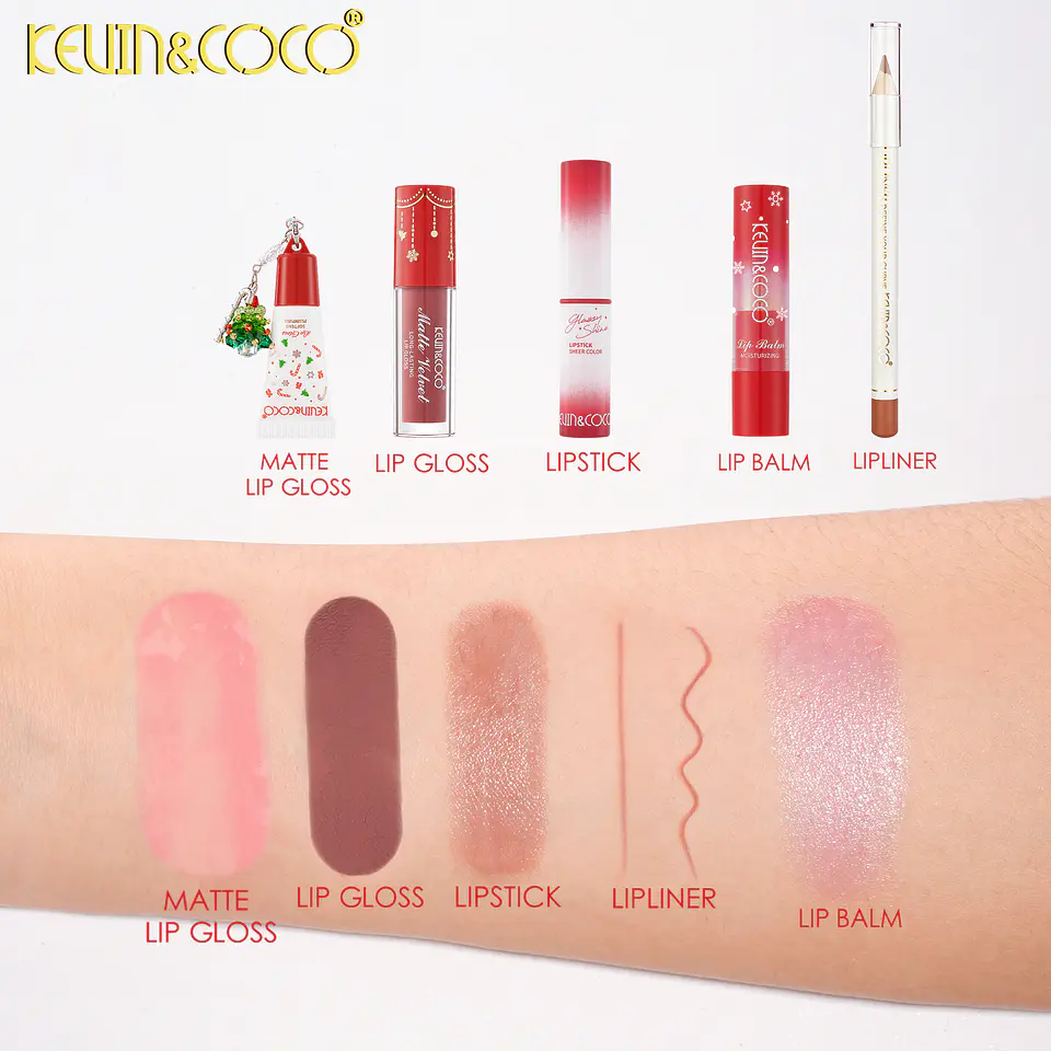 Set de Labios Kevin & Coco Winter Whisper - 6 Piezas 4