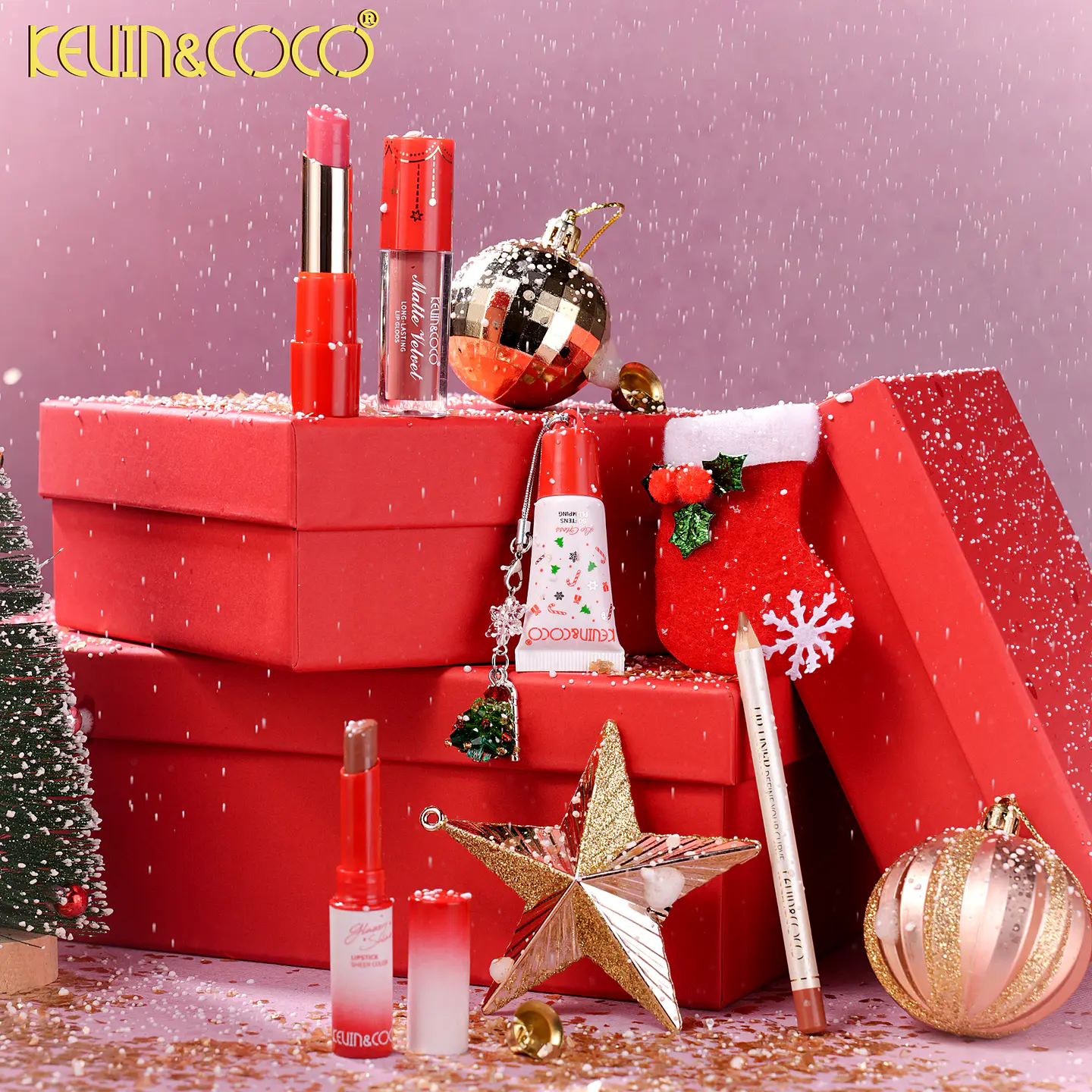 Set de Labios Kevin & Coco Winter Whisper - 6 Piezas 5