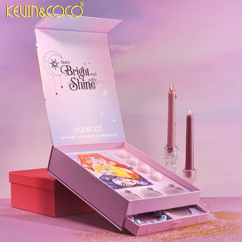Maxi Set de Maquillaje Kevin & Coco KC1509 - 24 Colores 4