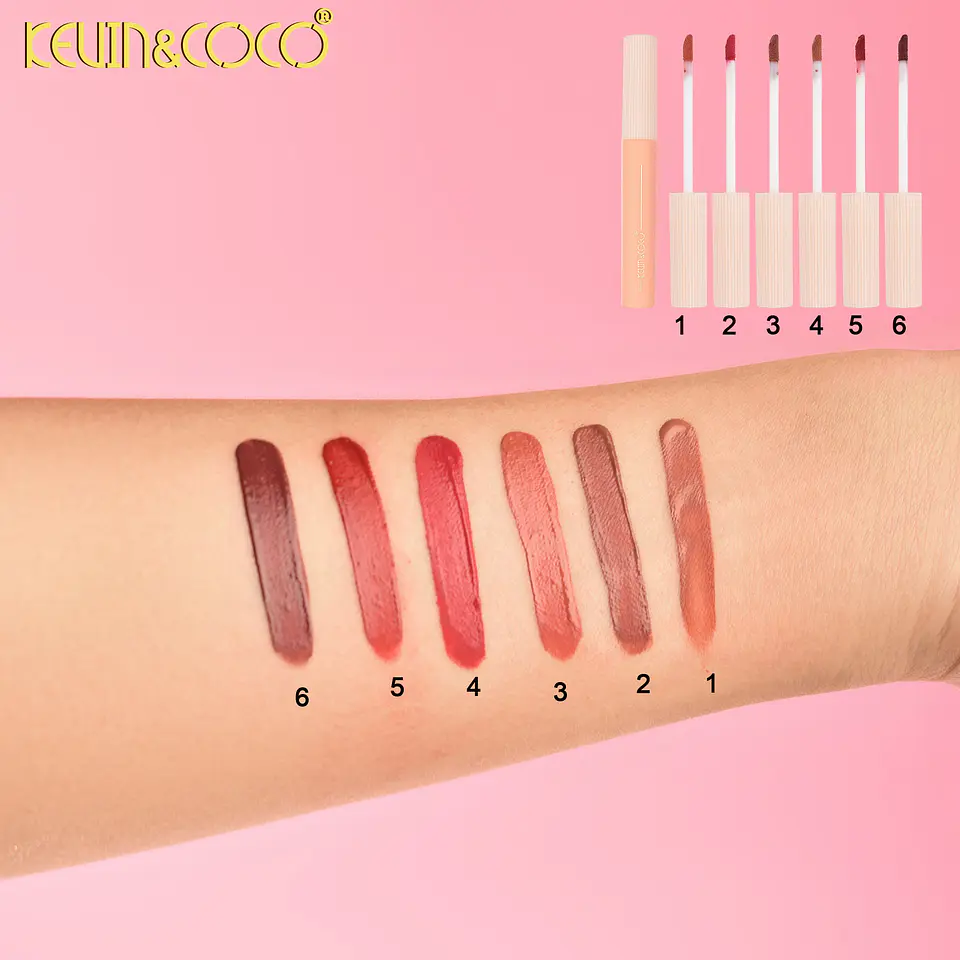 Set de Labios Kevin & Coco Whispering Sands - 6 Tonos 6