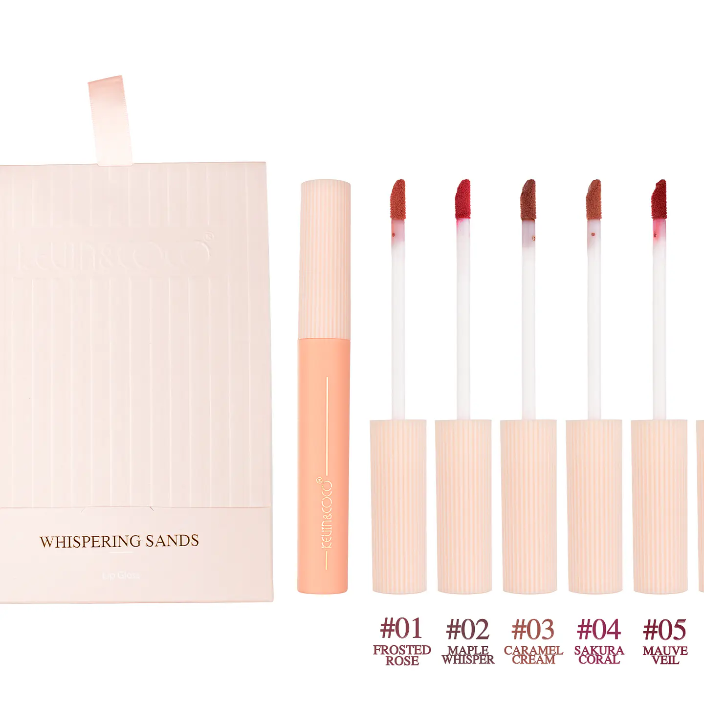 Set de Labios Kevin & Coco Whispering Sands - 6 Tonos 1
