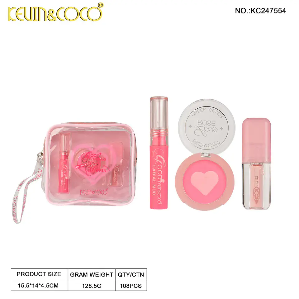 KEVIN & COCO Set de Maquillaje 