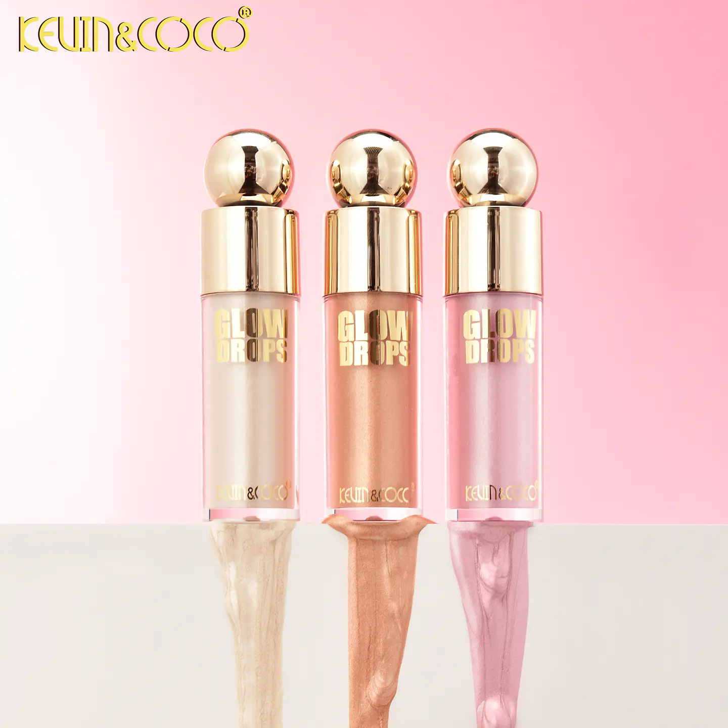 Iluminador Líquido Glow Drops Kevin & Coco KC1251 4