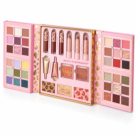 Set de maquillaje Kevin&coco full face baddie 