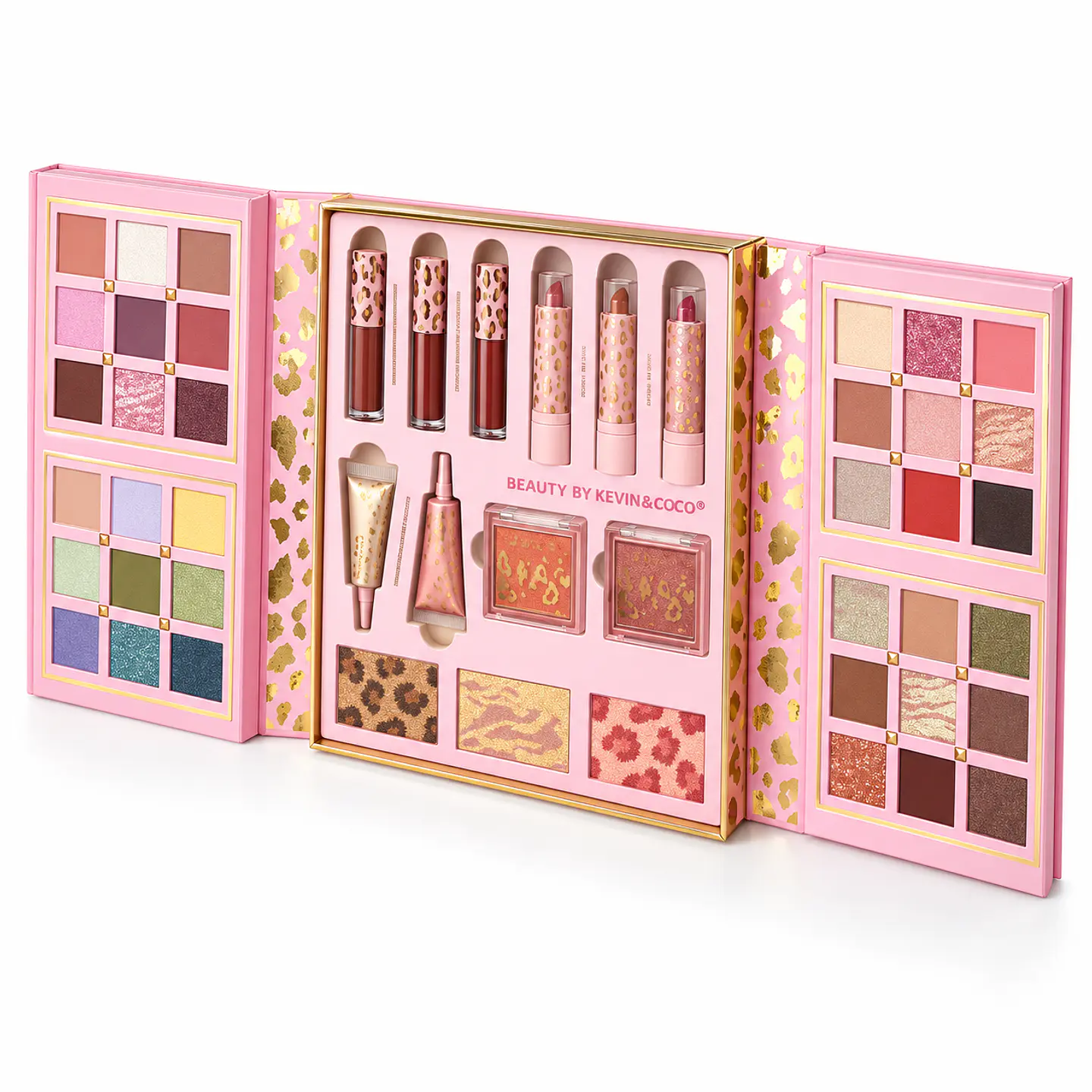 Set de maquillaje Kevin&coco full face baddie  1