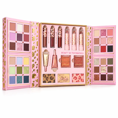 Set de maquillaje Kevin&coco full face baddie 