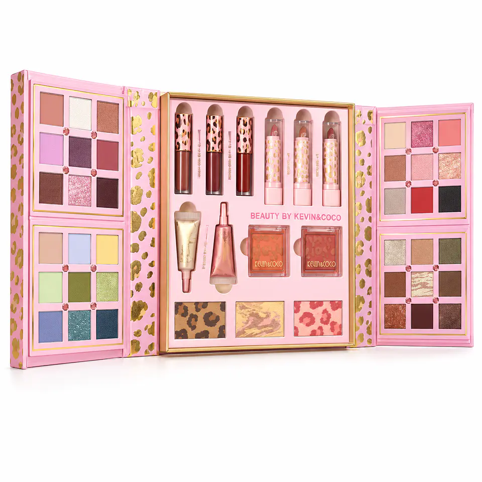 Set de maquillaje Kevin&coco full face baddie  2