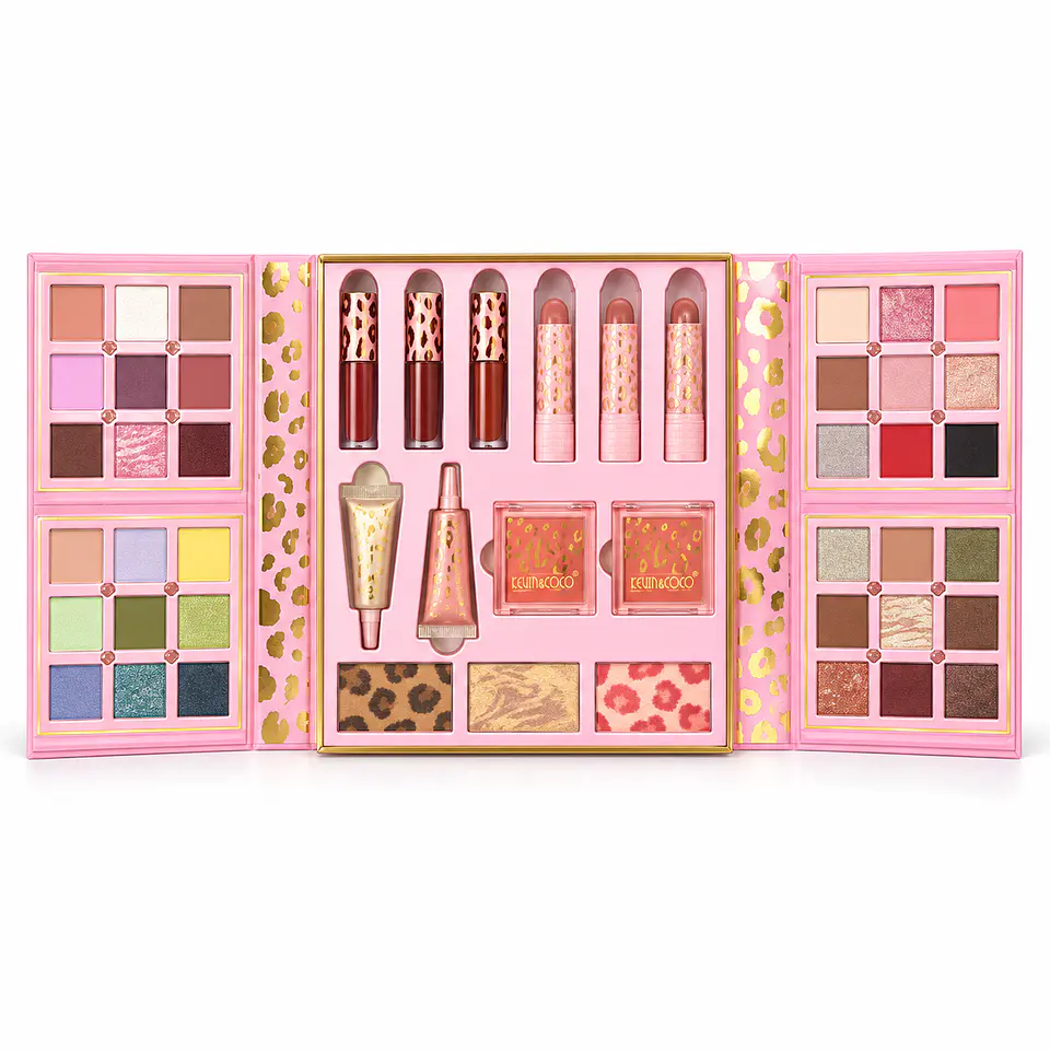 Set de maquillaje Kevin&coco full face baddie  4