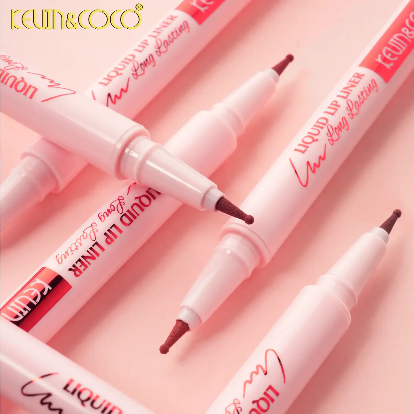 Delineador de labios hidratante de larga duración Ain-Veil Lock-In - Set de 6 3