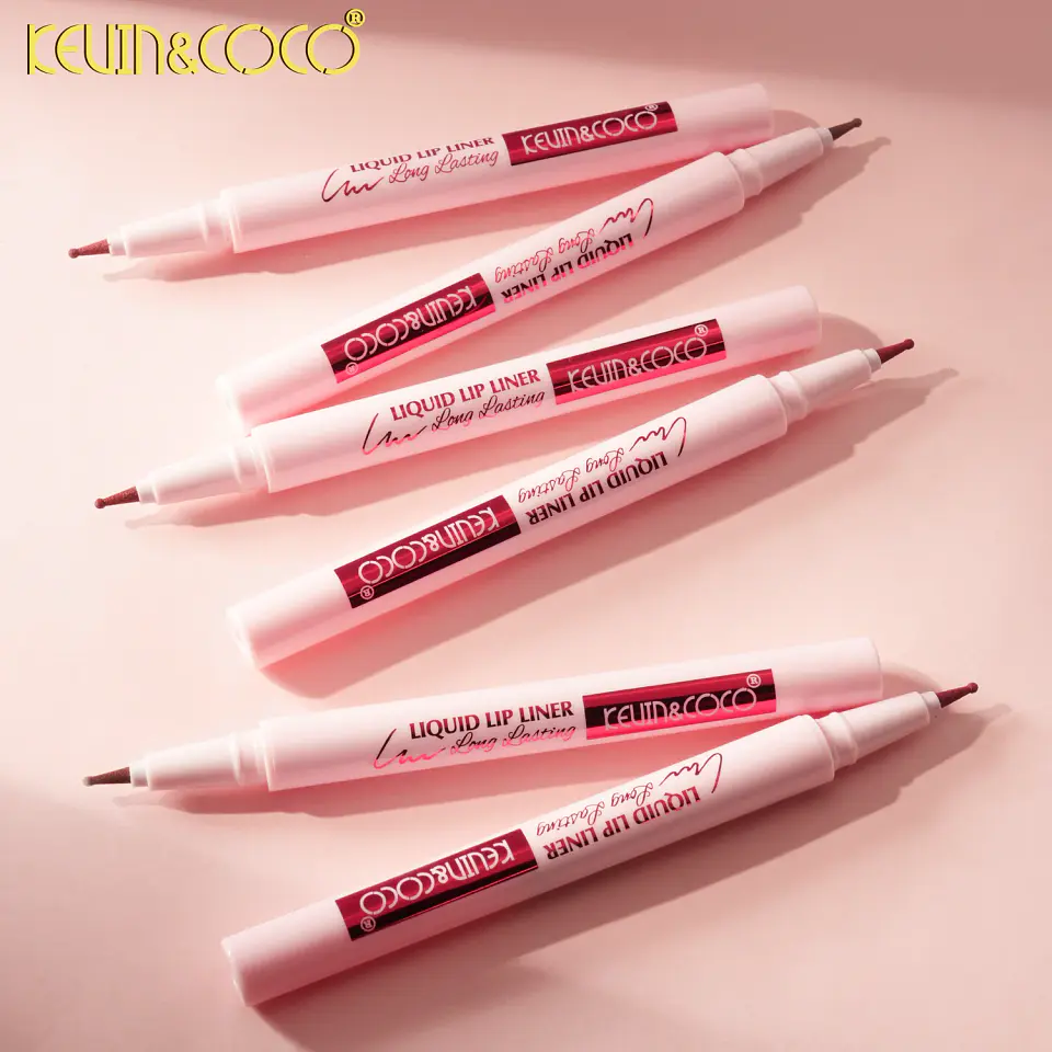 Delineador de labios hidratante de larga duración Ain-Veil Lock-In - Set de 6 4