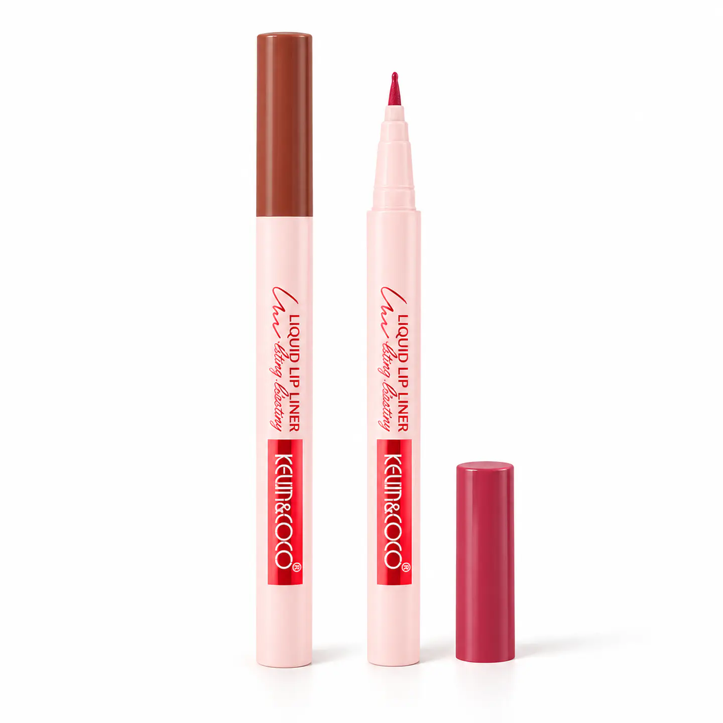 Delineador de labios hidratante de larga duración Ain-Veil Lock-In - Set de 6 7