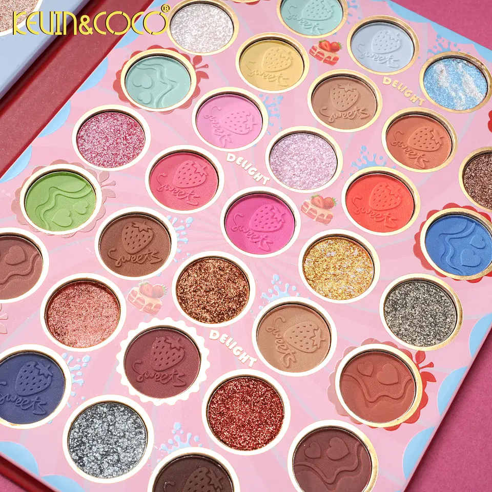 Paleta de Sombras y Rostro KEVIN&COCO Apple Pie – 117 tonos | KC1706 3