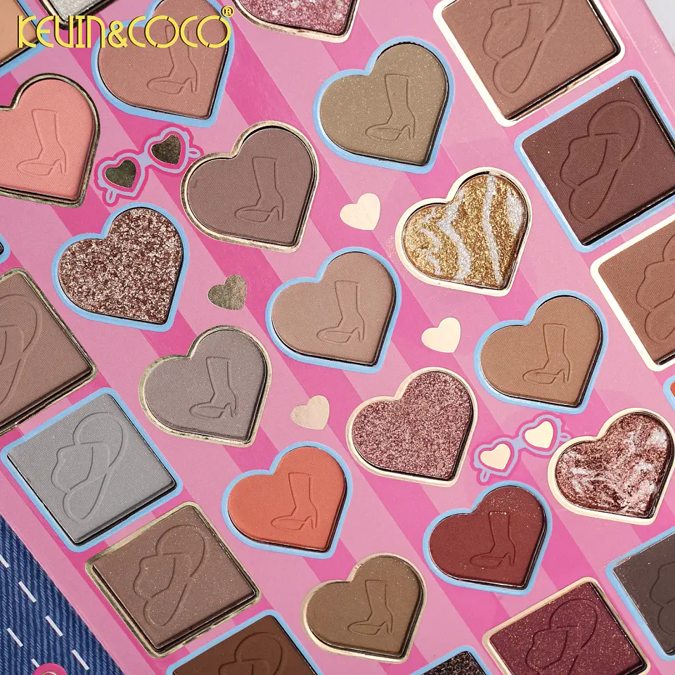 Paleta de sombras kevin&coco 82 colores  1