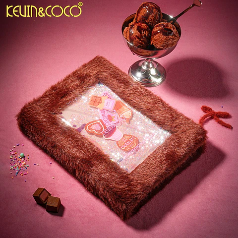 Paleta de sombras Cocoa Dreams de 76 colores kevin&coco