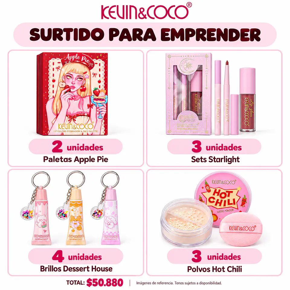 Combo Surtido para Emprender kevin&coco 1