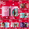 69 Diseños Tazas San Valentin Enamorados Editable + Png