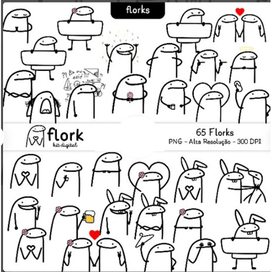 Flork/deformitos +70 Png 300dpi A4 Meme Png Flork Of Cows