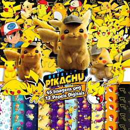 Imágenes Pikachu Detective Png, Images Pikachu Pokemon Png Clipart 300 dpi