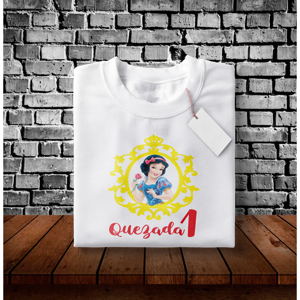 Playeras Personalizadas De Blanca Nieves Para Cumpleaños Playeras