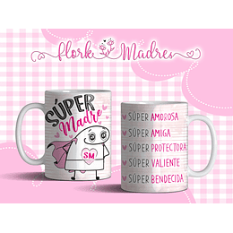 22 Diseños Plantillas Tazas Dia de La Madre Flork Meme Editable + Png