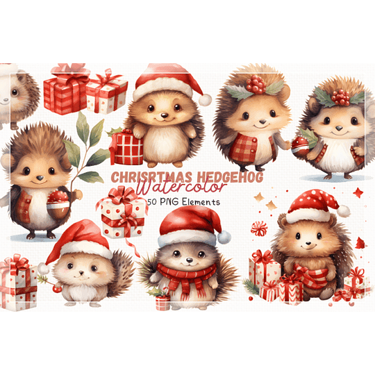 Imágenes Navidad Cute Animales Png, Images Christmas Animals Png Clipart 300 dpi  