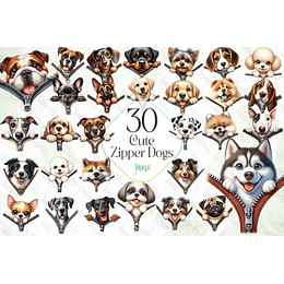 Imágenes Cute Zipper Dog Animal en Png 300 dpi Clipart Transparente Animales con cremallera Png 