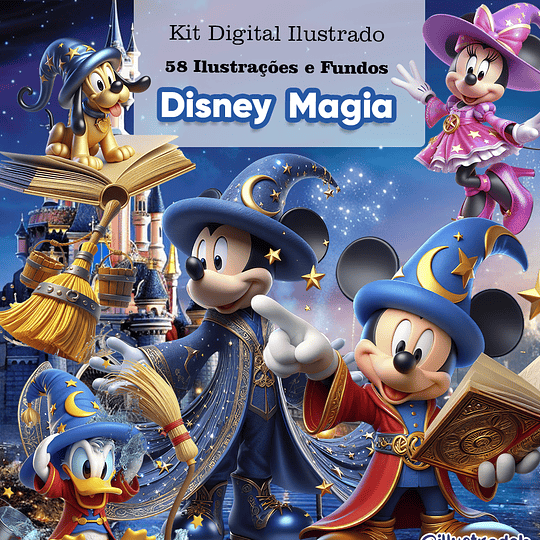 Imágenes Disney Mickey Don Miki Friends 3 Magia Png 300 dpi Clipart Fondo Transparente