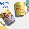 23 Diseños Plantillas Tazas Dia del Padre Papá Editable