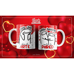 12 Diseños Plantillas Tazas San Valentin Enamorados Flork Love Editable 