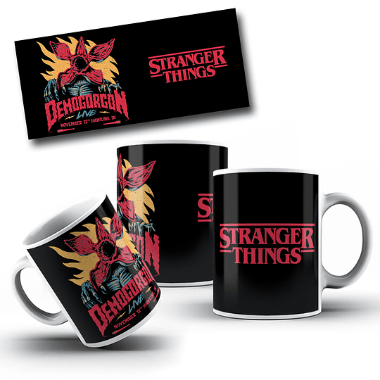 15 Diseños Plantillas Tazas Stranger Things 4 Archivos Png