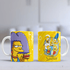 22 Diseños Plantillas Tazas Simpson Archivos Jpg y Editables Photoshop